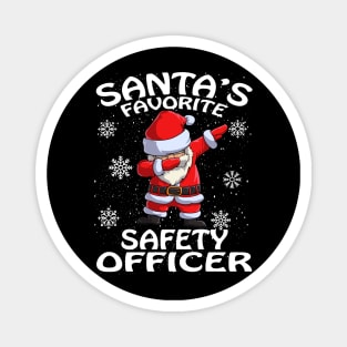 Santas Favorite Safety Officer Christmas Magnet